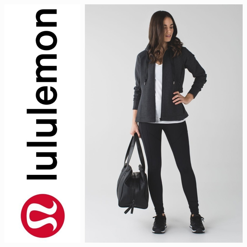 Lululemon Go Skyline Jacket Heathered Charcoal Black/Grey